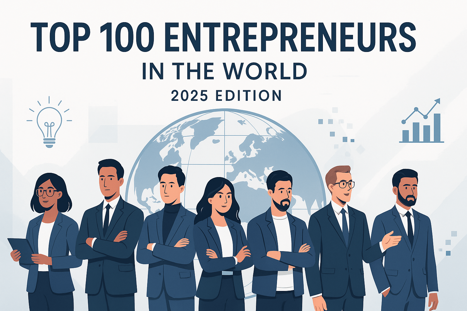 🔝 List of Top 100 Entrepreneurs in the World (2025 Edition)